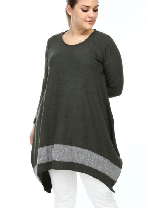 Silta asimetriska tunika ar garām... Silta asimetriska tunika ar garām...