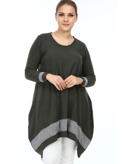 Теплая асимметричная туника с... Теплая асимметричная туника с...