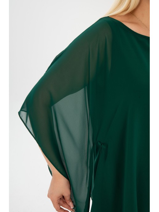 Eleganta zaļa blūze sievietēm Eleganta zaļa blūze sievietēm