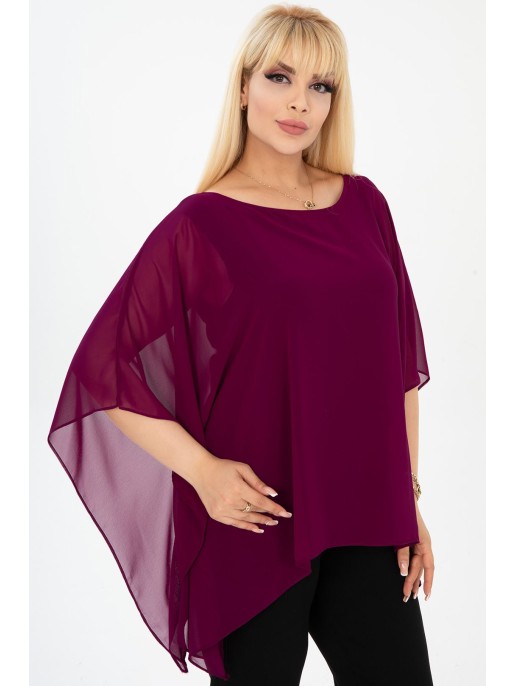 Элегантная развевающаяся блузка для... Элегантная развевающаяся блузка для...