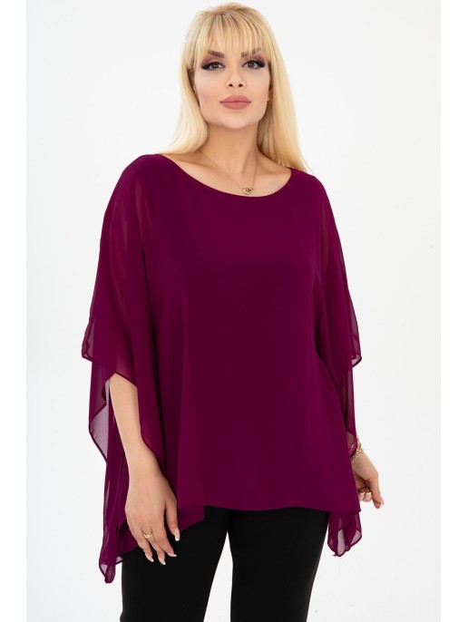 Элегантная развевающаяся блузка для... Элегантная развевающаяся блузка для...