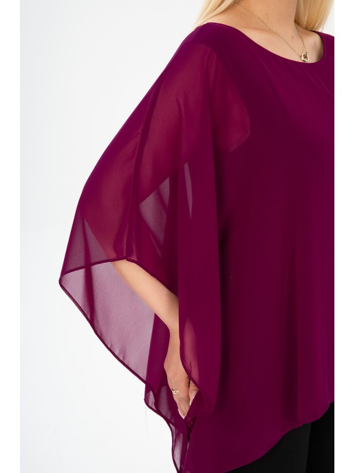 Eleganta plandīšanās blūze sievietēm Eleganta plandīšanās blūze sievietēm