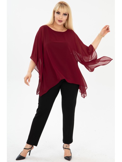 Puošni plazdanti palaidinė moterims Puošni plazdanti palaidinė moterims