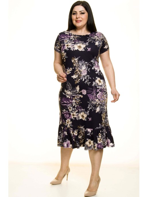 Tamsiai mėlyna suknelė Tamsiai mėlyna suknelė