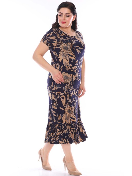 Suures suuruses mustriline kleit... Suures suuruses mustriline kleit...