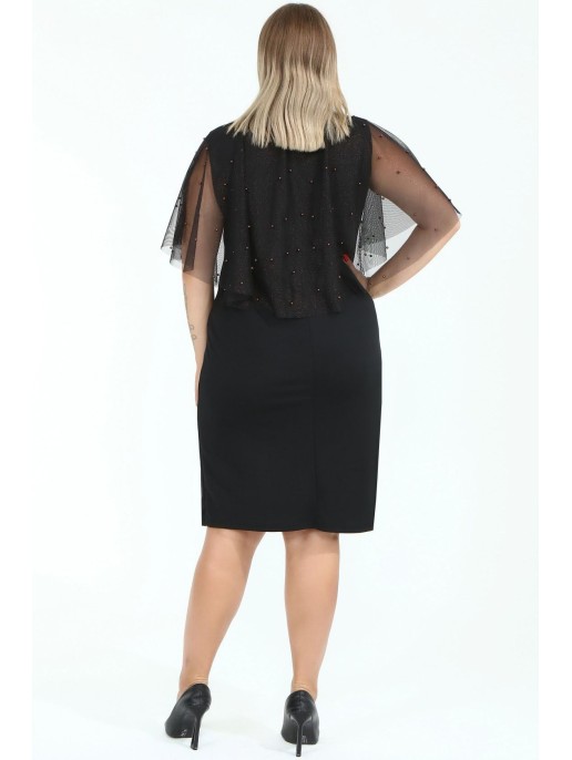 Kaunis pruunide helmestega kleit Kaunis pruunide helmestega kleit