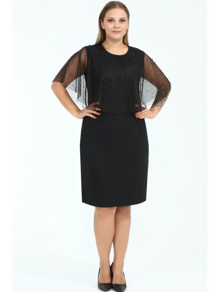 Skaista kleita ar brūnām krellēm