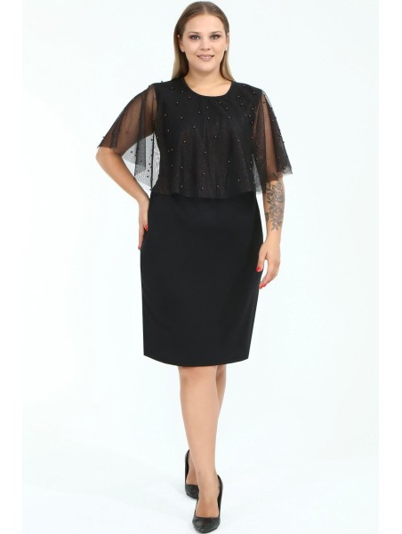 Skaista kleita ar brūnām krellēm