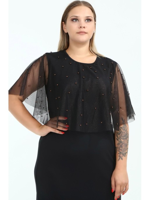 Kaunis pruunide helmestega kleit Kaunis pruunide helmestega kleit