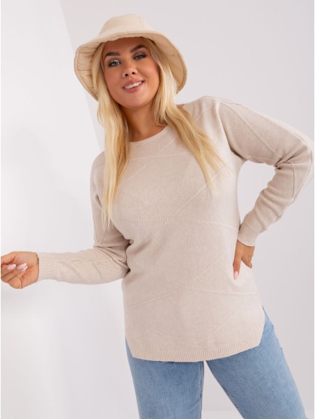 Sweter-PM-SW-PM-3905.13-jasny beżowy