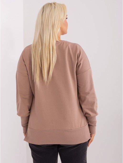 Bluzka-RV-BZ-9144.37-ciemny bezowy Bluzka-RV-BZ-9144.37-ciemny bezowy