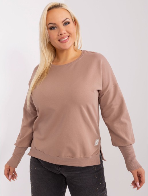 Bluzka-RV-BZ-9144.37-ciemny bezowy Bluzka-RV-BZ-9144.37-ciemny bezowy