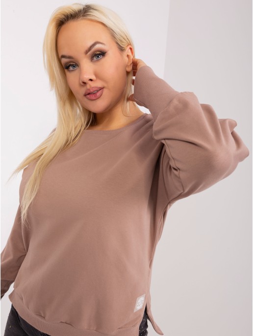 Bluzka-RV-BZ-9144.37-ciemny bezowy Bluzka-RV-BZ-9144.37-ciemny bezowy