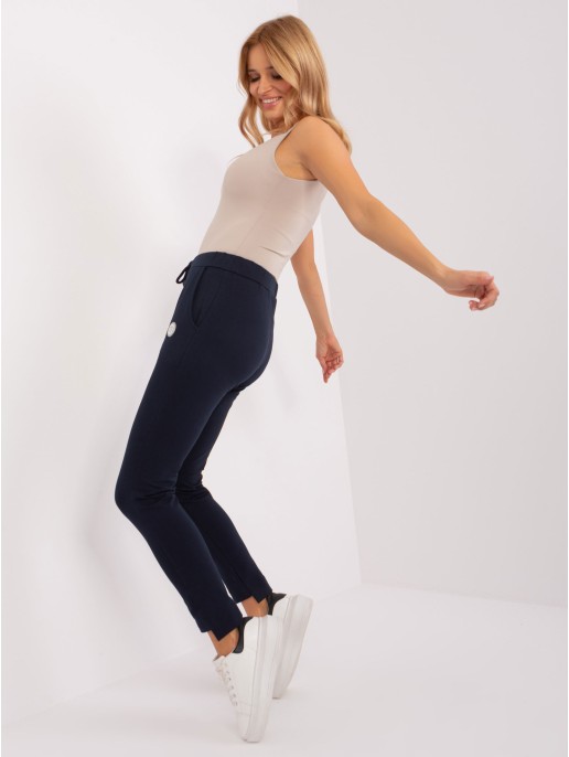 Spodnie dresowe-RV-DR-8370-1.57P-granatowy Spodnie dresowe-RV-DR-8370-1.57P-granatowy