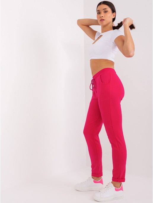 Spodnie dresowe-RV-DR-8694.37-fuksjowy Spodnie dresowe-RV-DR-8694.37-fuksjowy