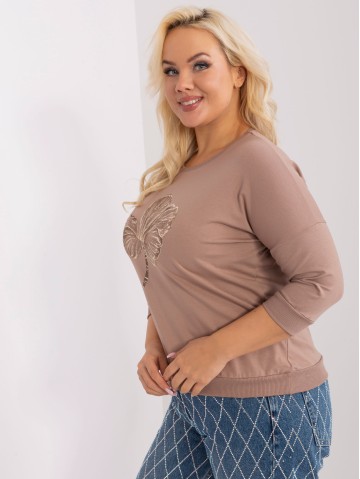 Bluzka-RV-BZ-9191.78-ciemny bezowy 2