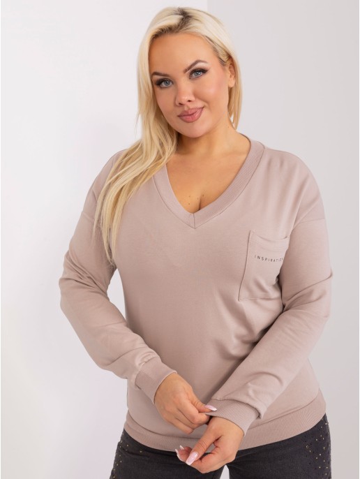 Bluzka-RV-BZ-9158.86P-beżowy Bluzka-RV-BZ-9158.86P-beżowy