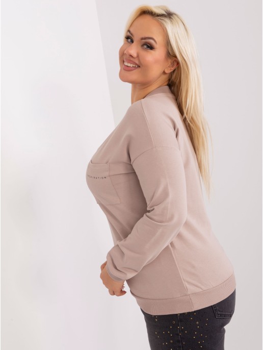 Bluzka-RV-BZ-9158.86P-beżowy Bluzka-RV-BZ-9158.86P-beżowy