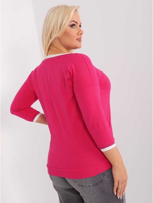 Bluzka-RV-BZ-8986.89P-fuksjowy Bluzka-RV-BZ-8986.89P-fuksjowy