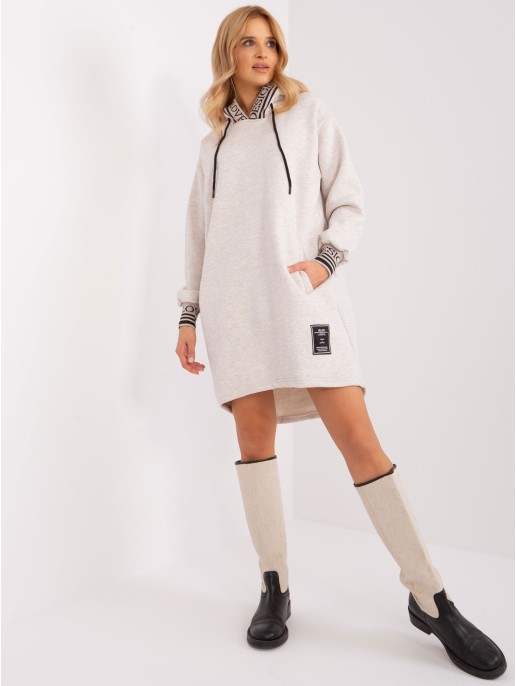 Tunika-RV-TU-9224.95P-jasny beżowy Tunika-RV-TU-9224.95P-jasny beżowy