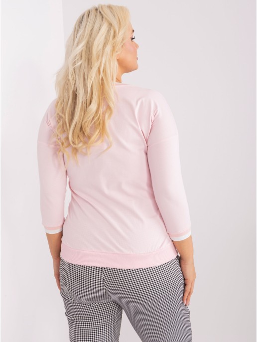 Bluzka-RV-BZ-8986.89P-jasny różowy Bluzka-RV-BZ-8986.89P-jasny różowy