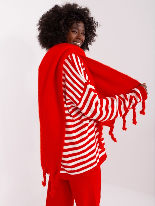 Szalik-AT-SZ-2313502.47P-czerwony Szalik-AT-SZ-2313502.47P-czerwony