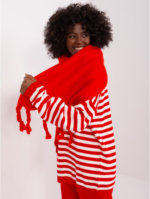 Szalik-AT-SZ-2313502.47P-czerwony Szalik-AT-SZ-2313502.47P-czerwony