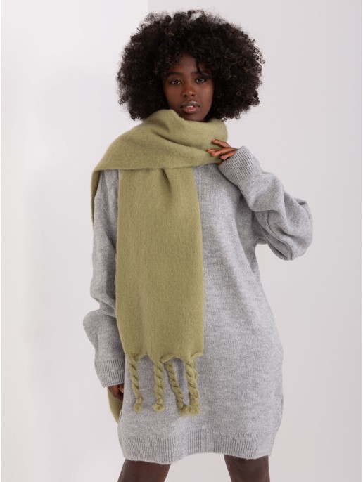 Szalik-AT-SZ-2313502.76P-pistacjowy Szalik-AT-SZ-2313502.76P-pistacjowy