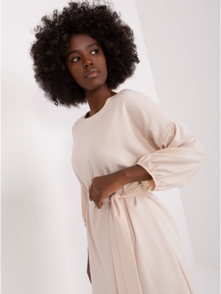 Sukienka-WN-SK-669.92P-jasny beżowy