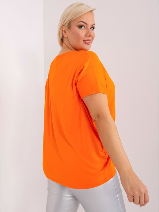 Bluzka-RV-BZ-3585.25-pomarańczowy Bluzka-RV-BZ-3585.25-pomarańczowy