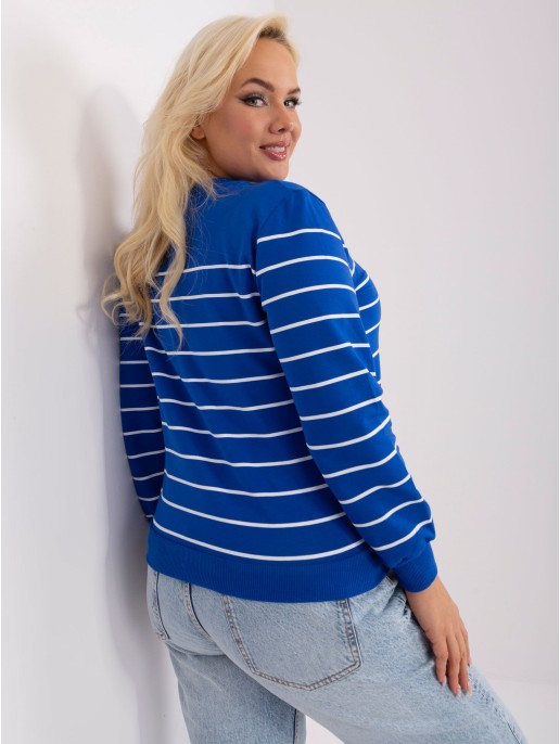 Bluzka-RV-BZ-9243.27P-kobaltowy Bluzka-RV-BZ-9243.27P-kobaltowy