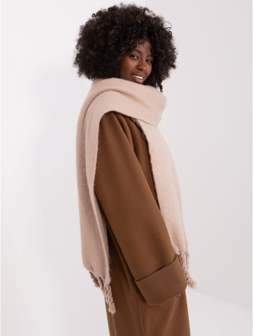 Szalik-AT-SZ-2313502.20P-ciemny bezowy Szalik-AT-SZ-2313502.20P-ciemny bezowy