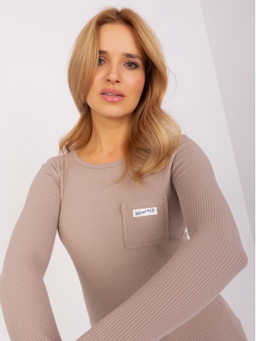 Bluzka-RV-BZ-9156.07-ciemny bezowy 2