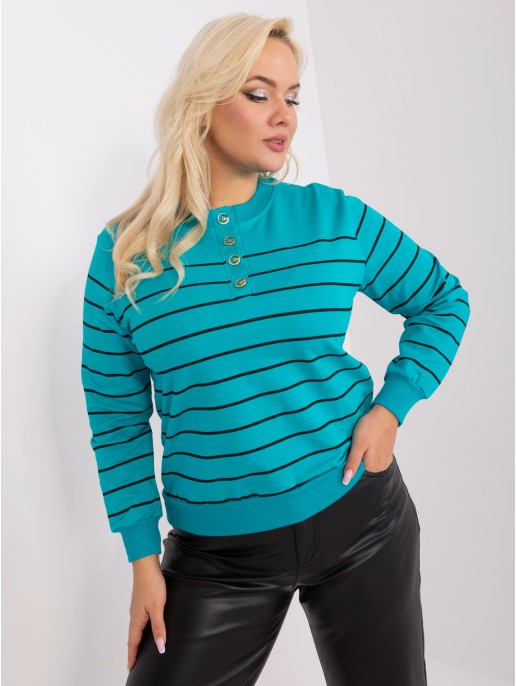 Bluzka-RV-BZ-9243.27P-turkusowy Bluzka-RV-BZ-9243.27P-turkusowy