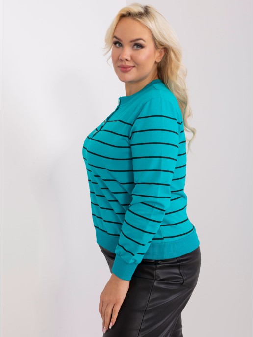 Bluzka-RV-BZ-9243.27P-turkusowy Bluzka-RV-BZ-9243.27P-turkusowy