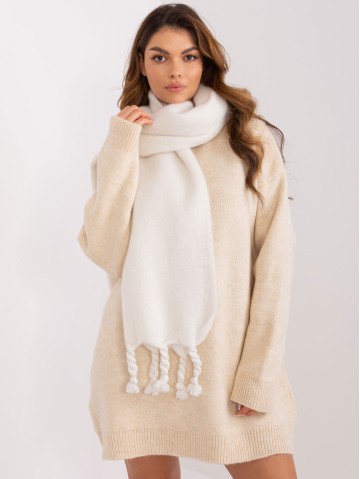 Szalik-AT-SZ-2313502.47P-ecru 2
