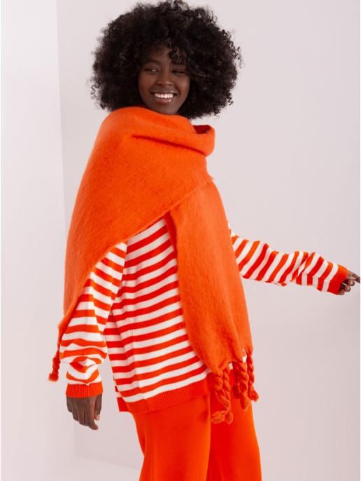 Szalik-AT-SZ-2313502.31P-pomarańczowy Szalik-AT-SZ-2313502.31P-pomarańczowy