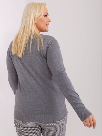 Sweter-PM-SW-PM-3006+1.11-ciemny szary 2