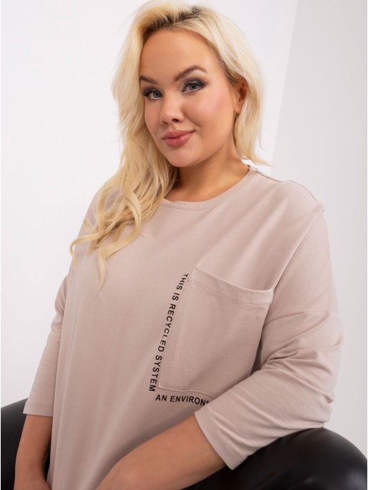 Bluzka-RV-BZ-9088.53P-beżowy Bluzka-RV-BZ-9088.53P-beżowy