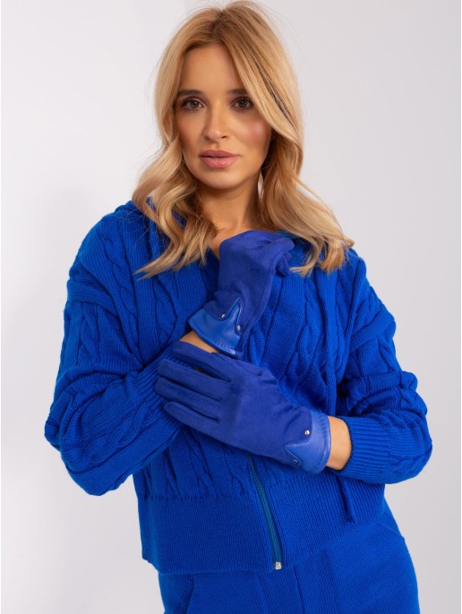 Rękawiczki-AT-RK-239507.53P-kobaltowy Rękawiczki-AT-RK-239507.53P-kobaltowy