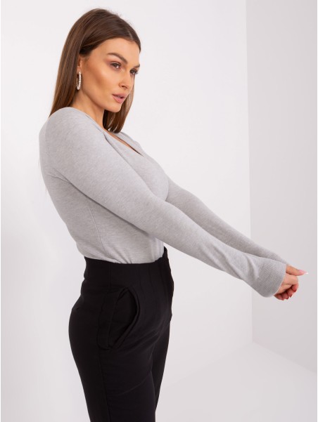 Sweter-PM-SW-WB92918B.57-szary