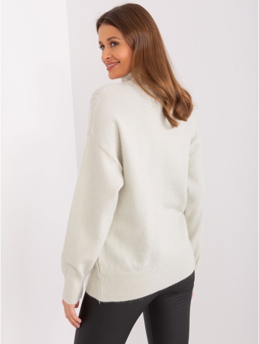 Sweter-AT-SW-23401.97P-mietowy