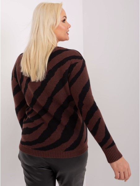 Sweter-PM-SW-PM785.23X-brązowy