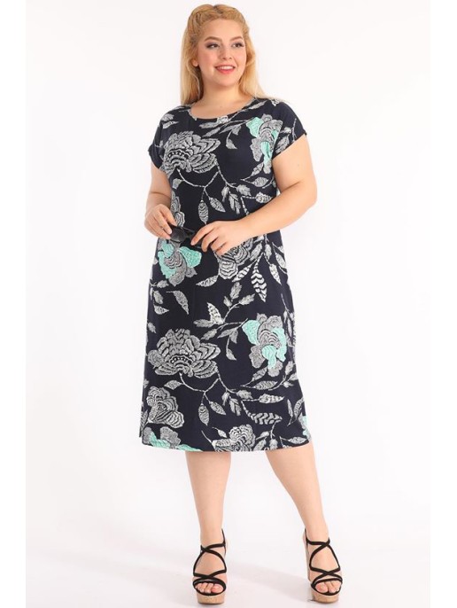 Marga vasarinė suknelė trumpomis rankovėmis Marga vasarinė suknelė trumpomis rankovėmis