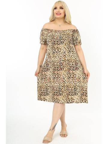 Raštuota suknelė laisvalaikiui 2