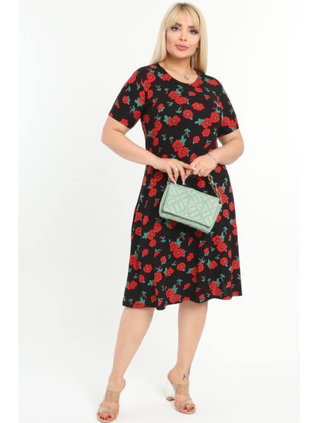 Gėlėta vasarinė suknelė