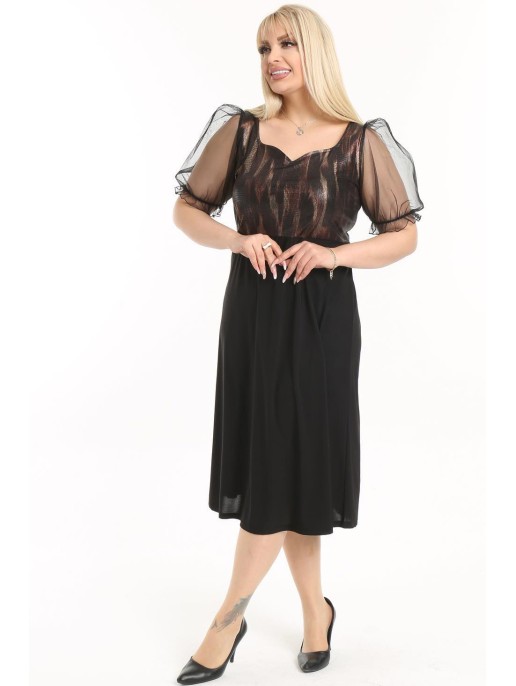 Eleganta kleita ar tilla piedurknēm Eleganta kleita ar tilla piedurknēm