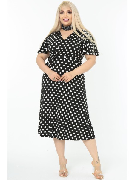 Must pallidega kleit