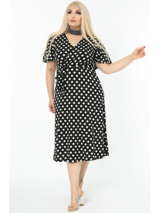 Черное платье с шариками Черное платье с шариками