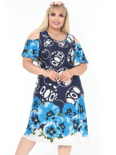 Kaunis lilleline piludega lumememm